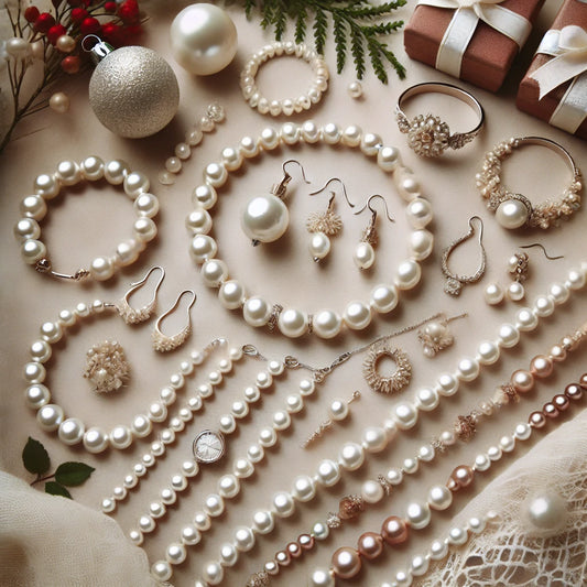 Pearls, Glamour, and Christmas Cheer.